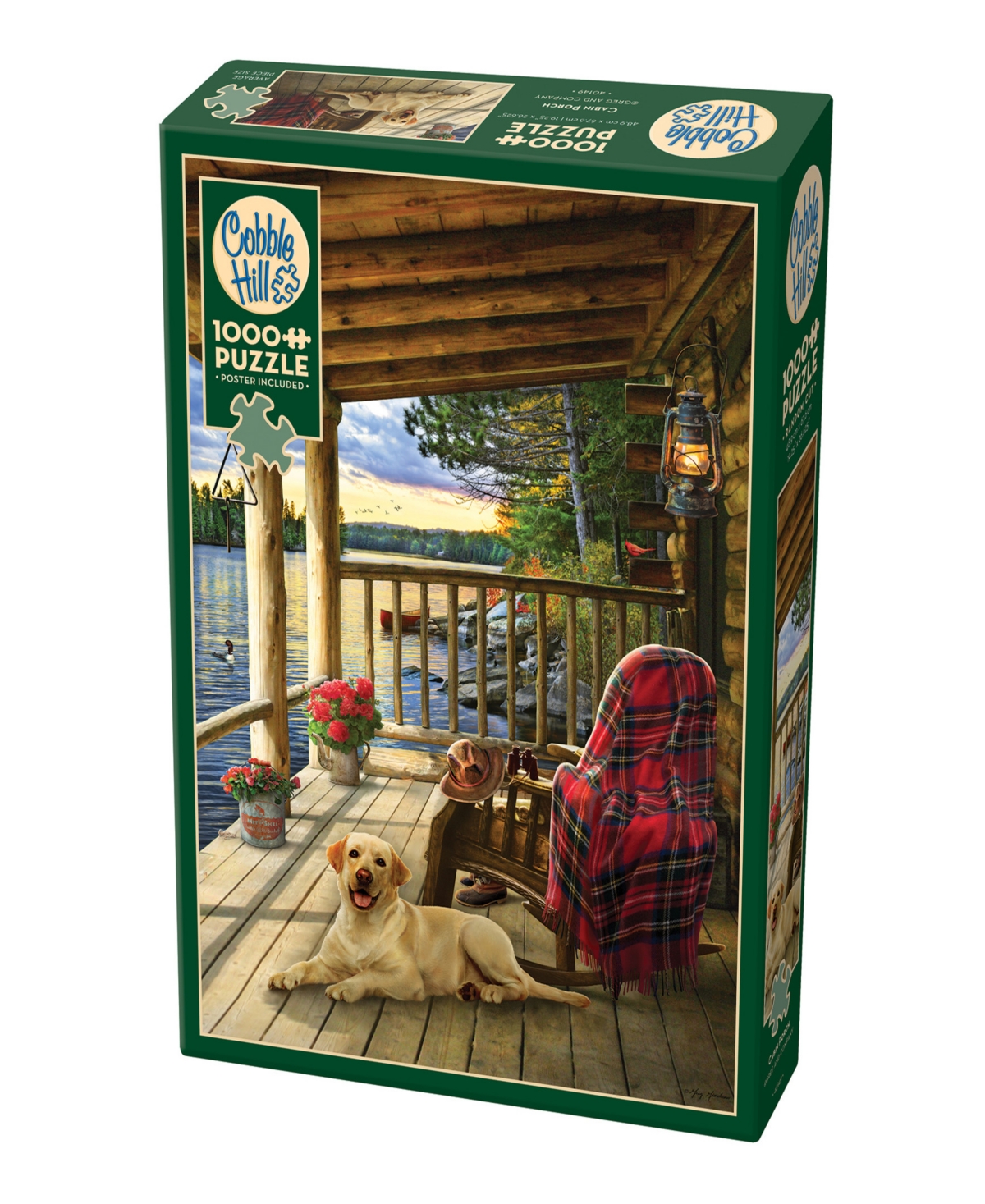 Cobble Hill Kids' - Cabin Porch Puzzle In Multi