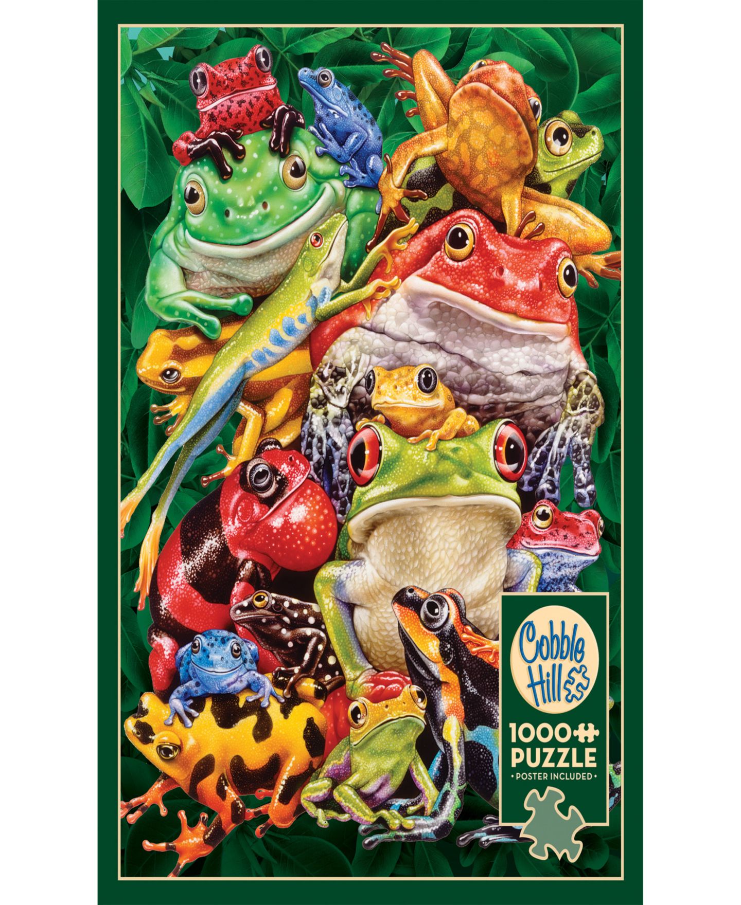 Детский пазл Cobble Hill Frog Business 1000-Piece Puzzle, Ages 12+ — фото 3