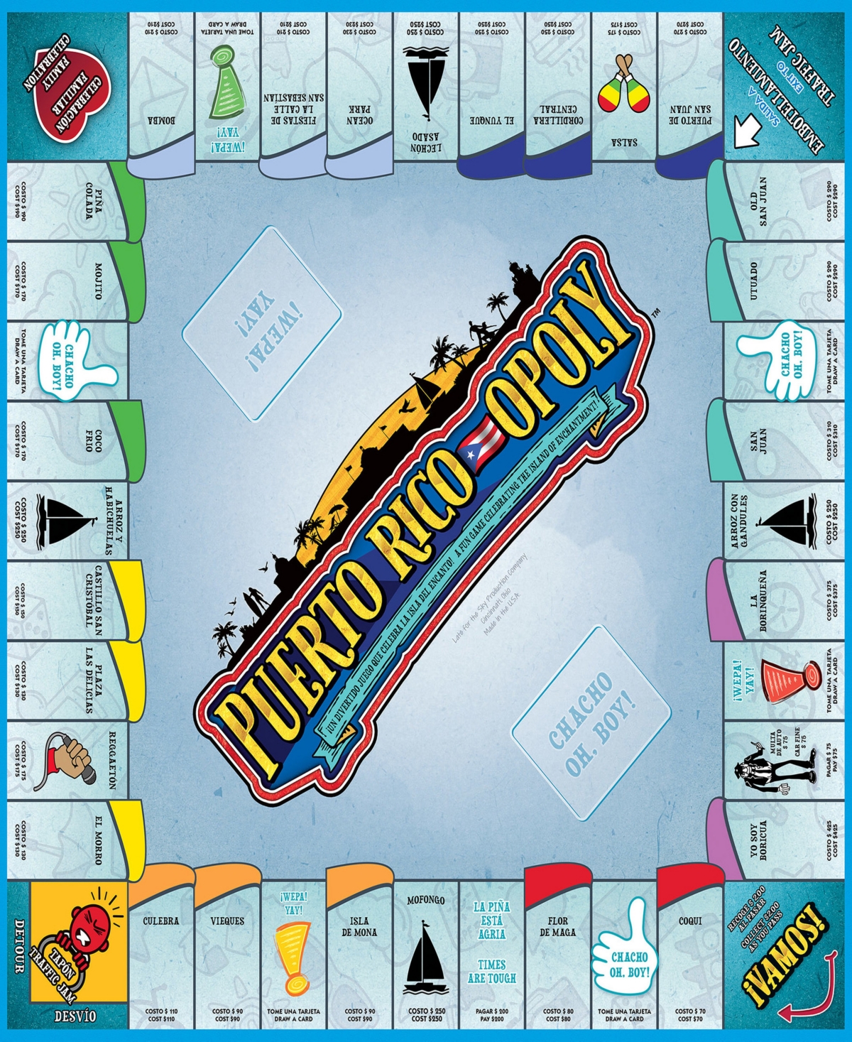 Shop Late For The Sky - Puerto Rico-opoly Board Game In Multi