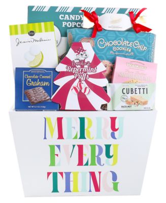 Alder Creek Gift Baskets Holiday Merry Everything Gift Tote, 6 Piece ...