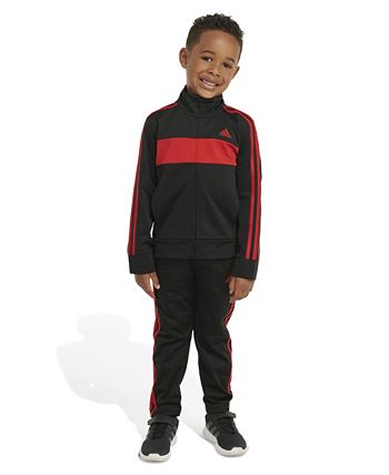 Red adidas for boys store