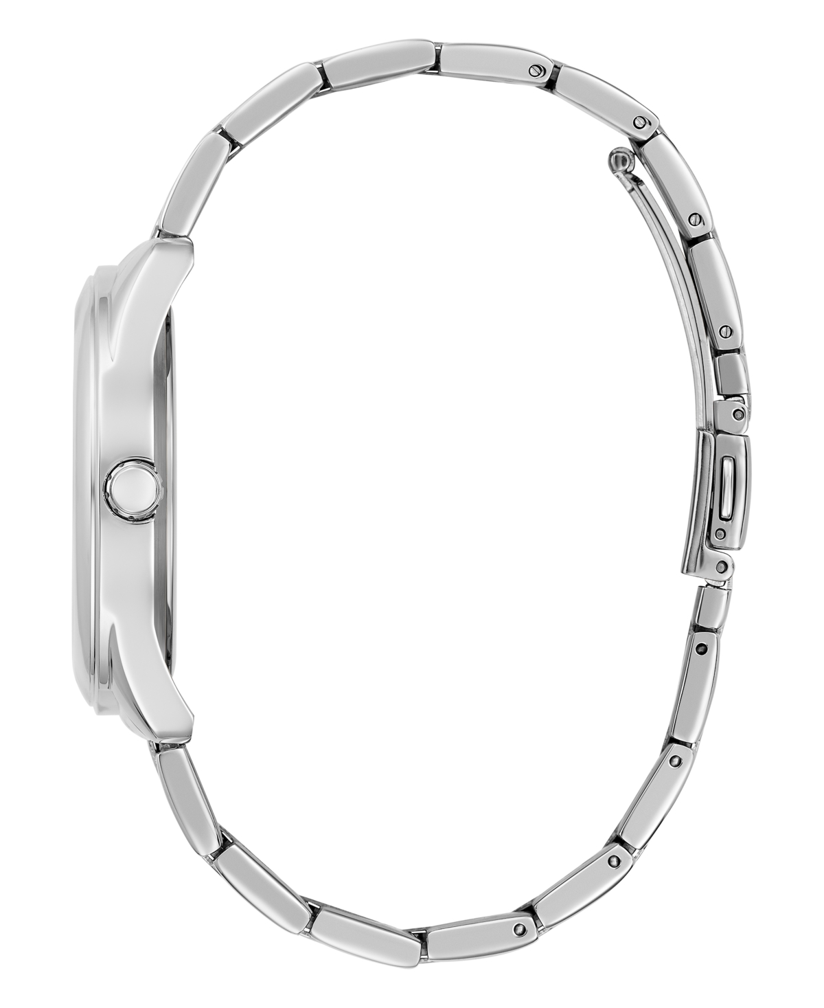 Guess Women's Analog Silver-Tone Stainless Steel Watch 40mm - Silver-Tone