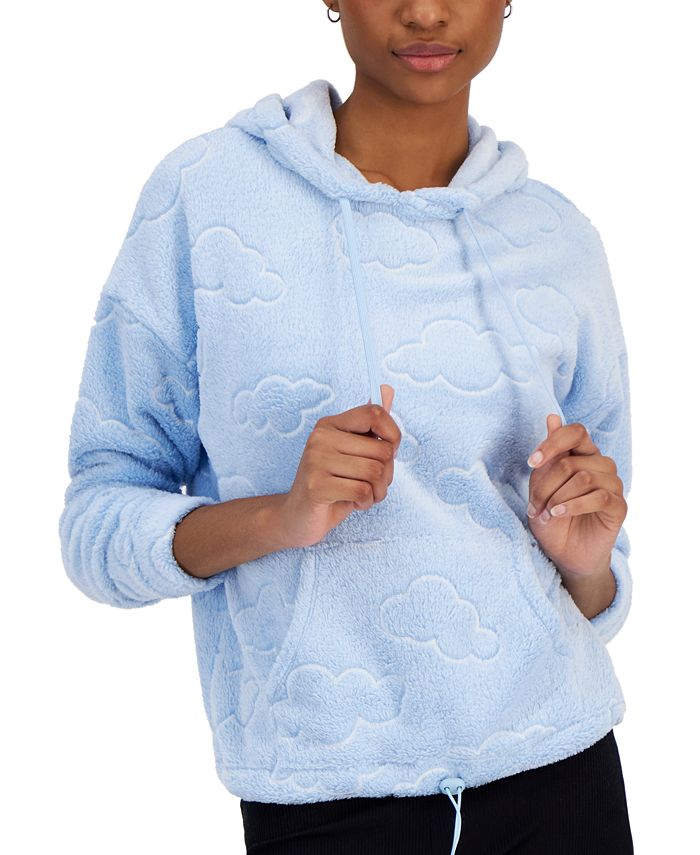 Plush hoodie store women's