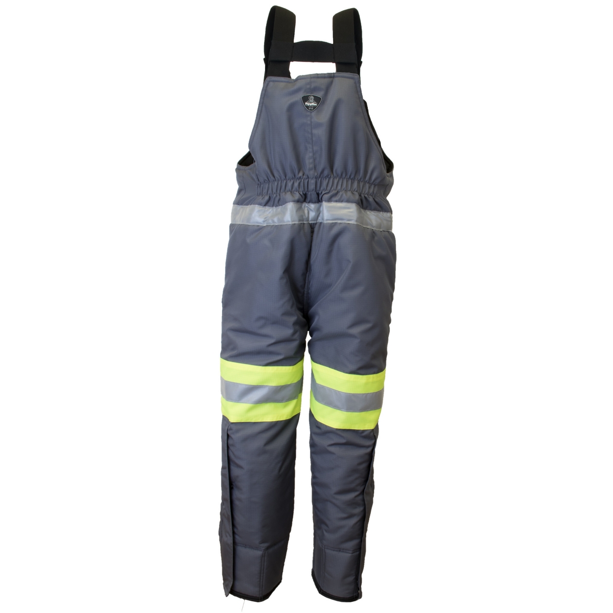 RefrigiWear Big & Tall Freezer Edge Warm Insulated Bib Overalls with Reflective Tape