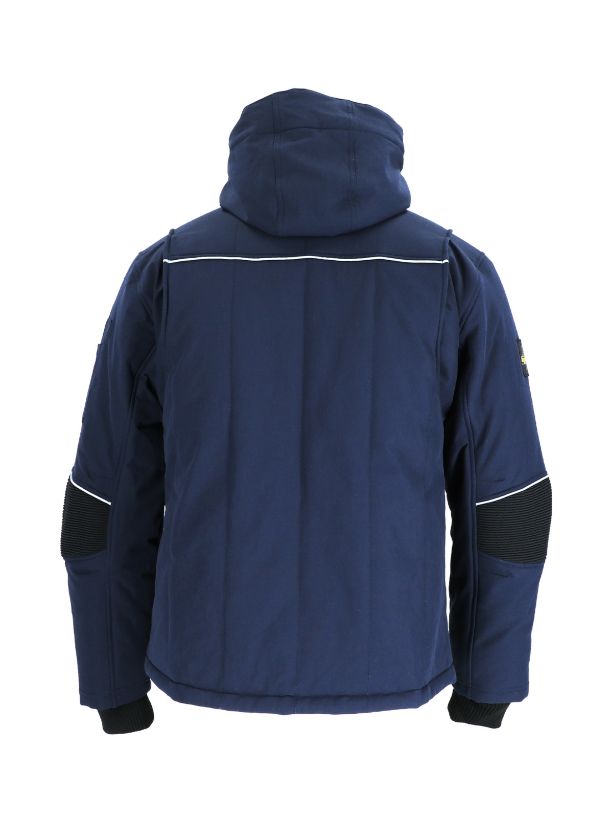 RefrigiWear Men's 54 Gold Hooded Utility Jacket - Insulated, Waterproof, and Durable Workwear
