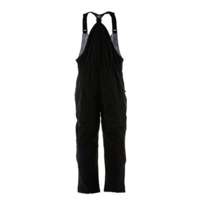 Men's Insulated Softshell Bib Overalls - Water-Repellent, Wind-Tight, Thermal Workwear for Extreme Cold