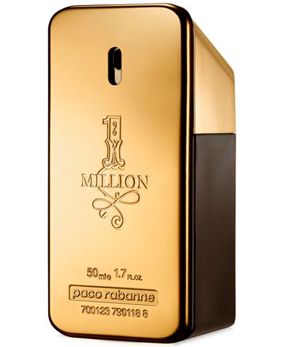 Paco Rabanne Men's 1 Million Eau de Toilette Spray, 1.7 oz. - Shop All ...