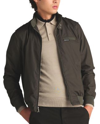 Men's Big & Tall Classic Iconic Racer Jacket (Slim Fit)