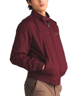 Men's Big & Tall Classic Iconic Racer Jacket (Slim Fit)