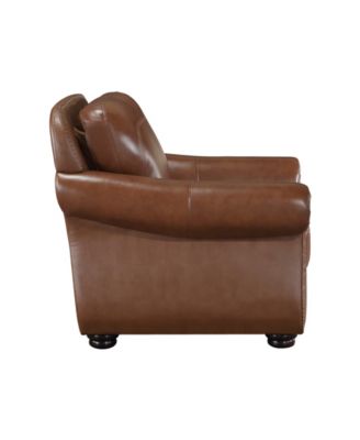 White Label Dadeville 42" Leather Match Chair