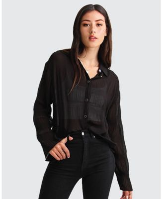 Women's Yoko Shirred Chiffon Blouse