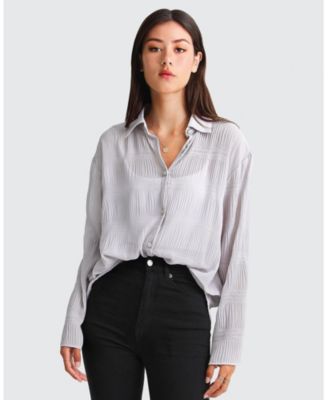 Women's Yoko Shirred Chiffon Blouse