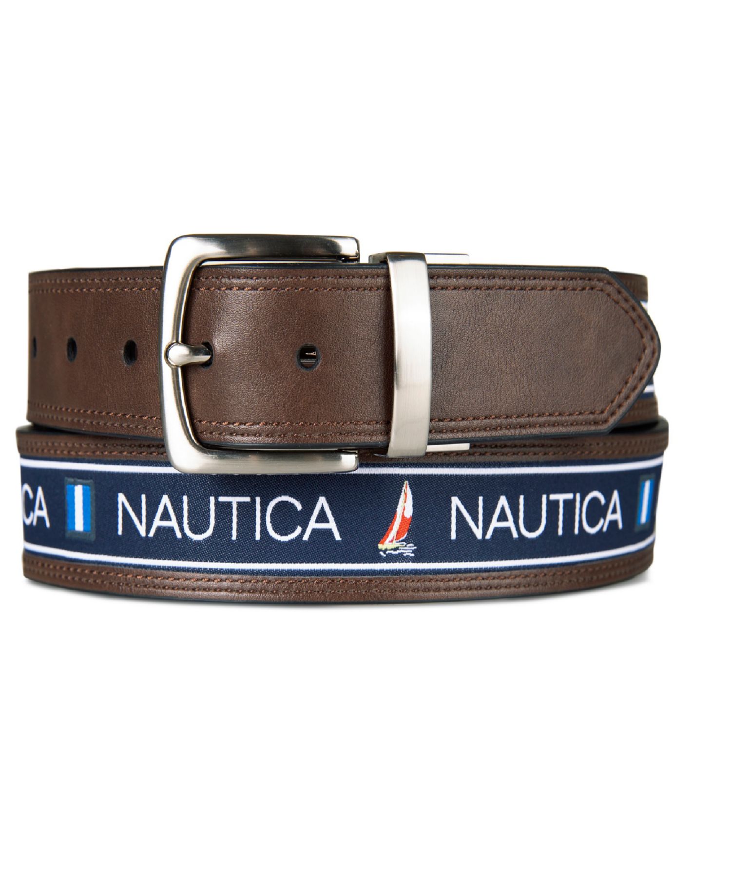 Men's Reversible Flag Belt
