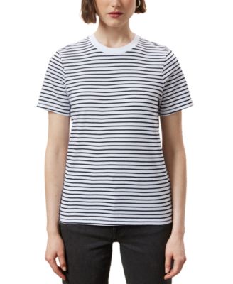 Frank And Oak - Women's Striped Cotton T-Shirt