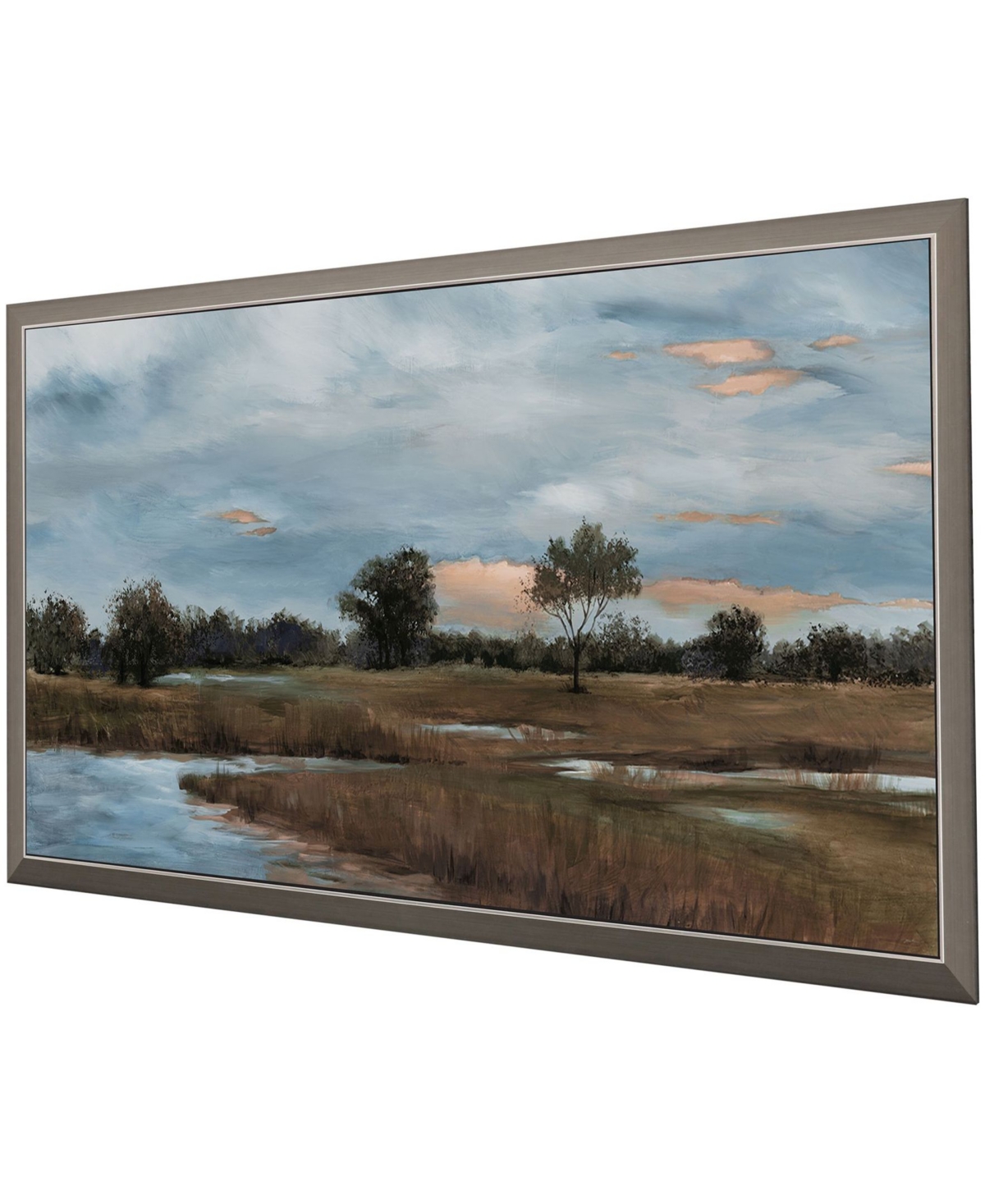 Shop Paragon Picture Gallery River Walk Framed Art In Brown
