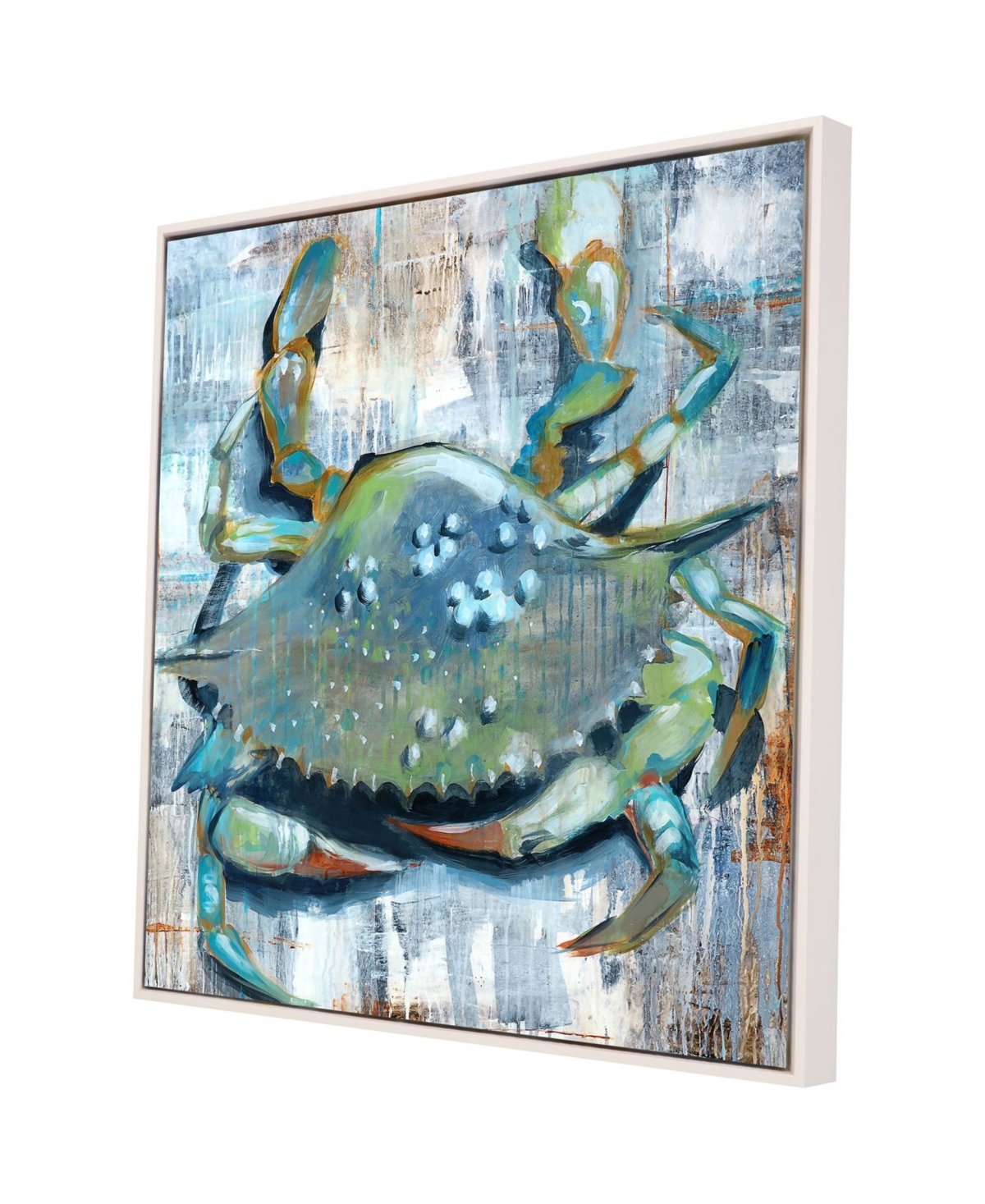 Shop Paragon Picture Gallery The Crab Canvas In Blue