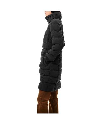 Stretch quilted walker coat bernardo sales