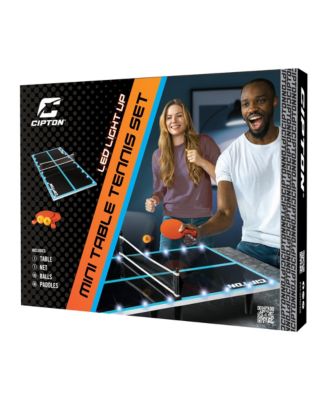 Cipton Sports Led Mini Ping Pong Tabletop Set