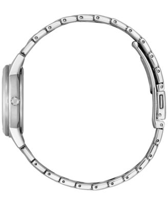 Eco-Drive Women's Classic Stainless Steel Bracelet Watch 29mm