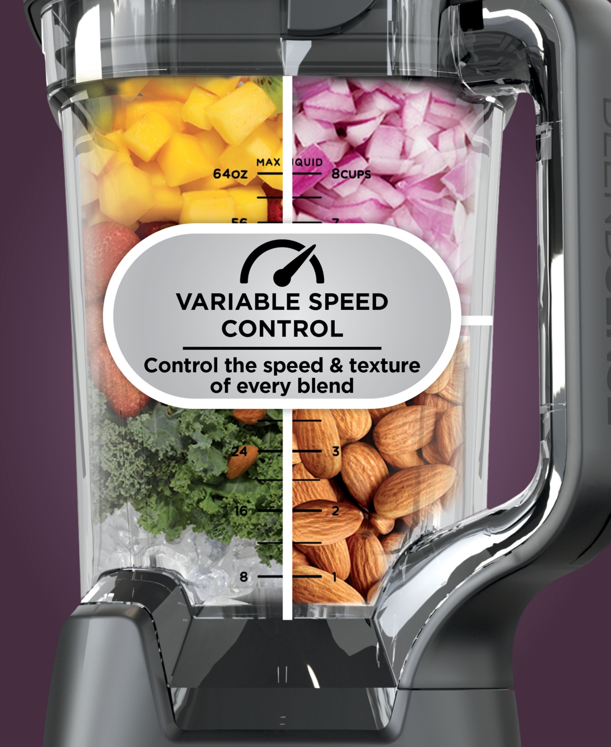 Ninja Detect Kitchen System Power Blender Processor Pro With Blendsense, Tb401 In Black