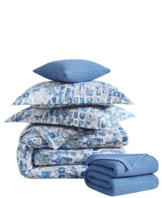 Rhythm 5 Piece Comforter Set, Full/Queen