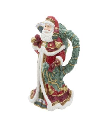 Noel Holiday Santa Pitcher, 12.5-in