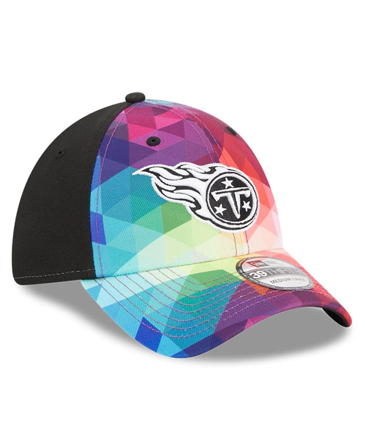 New Era Men's And Women's  Multicolor, Black Tennessee Titans 2023 Nfl Crucial Catch 39thirty Flex Ha In Multicolor,black