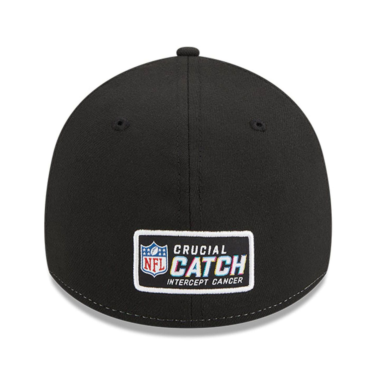 Кепка New Era Multicolor, Black Los Angeles Rams 2023 NFL Crucial Catch 39THIRTY Flex Hat — фото 3