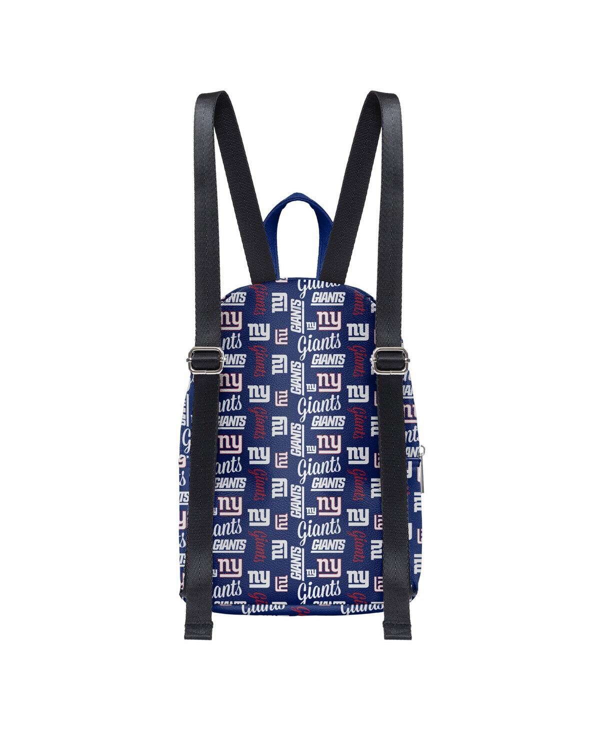 Shop Foco Youth Boys And Girls  Royal New York Giants Repeat Brooklyn Mini Backpack