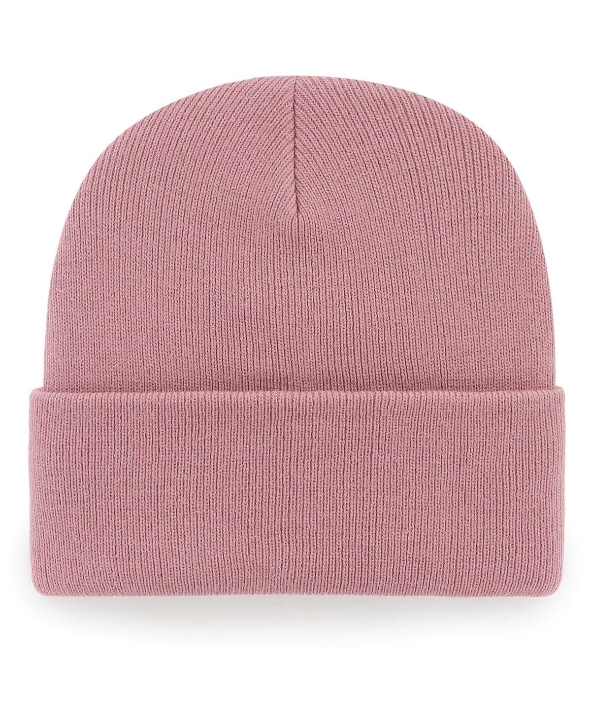 Women's '47 BrandNew Orleans Saints Haymaker Cuffed Knit Hat - Pink