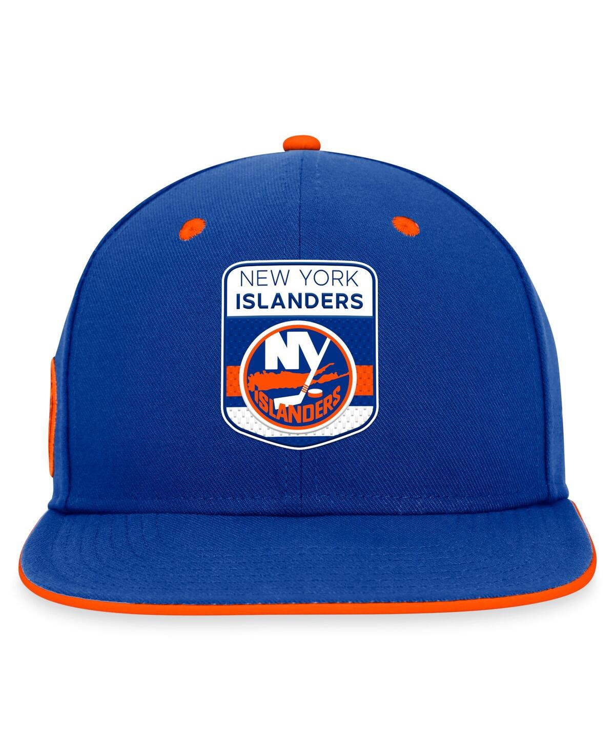 Shop Fanatics Men's  Blue New York Islanders 2023 Nhl Draft Snapback Hat