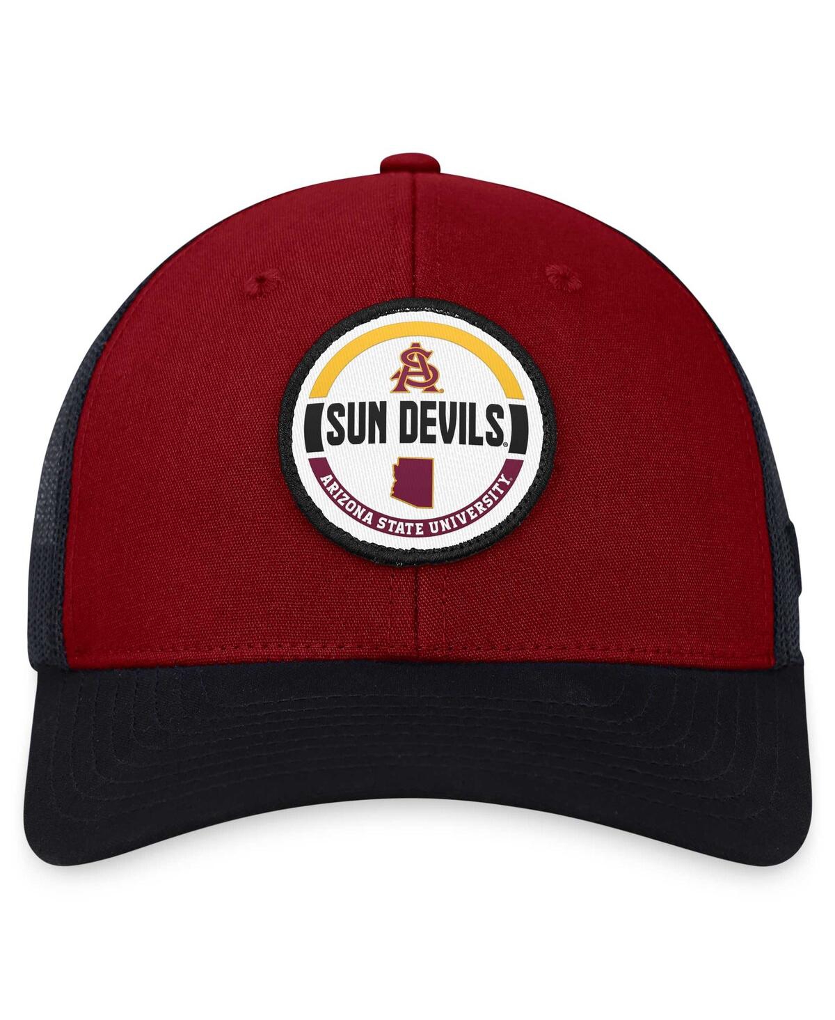 Men's Top of the WorldArizona State Sun Devils Trey Trucker Adjustable Hat - Maroon