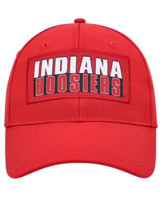 Men's Crimson Indiana Hoosiers Positraction Snapback Hat