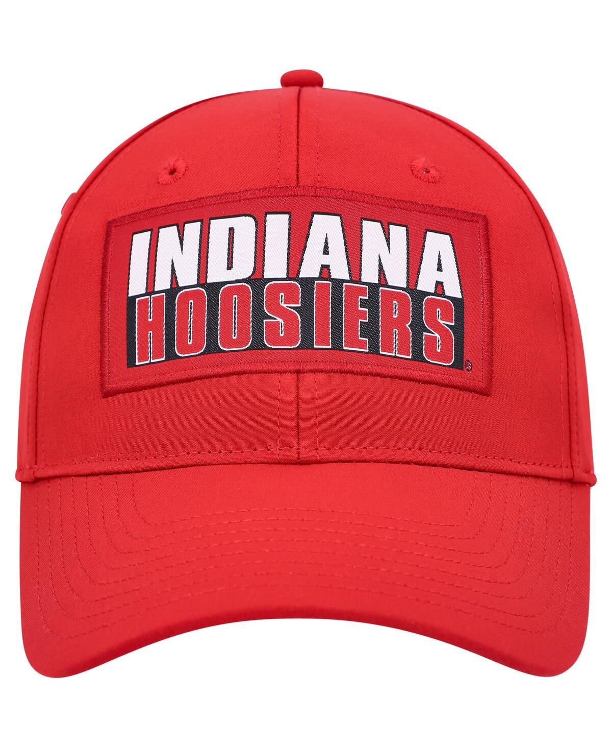 Shop Colosseum Men's  Crimson Indiana Hoosiers Positraction Snapback Hat