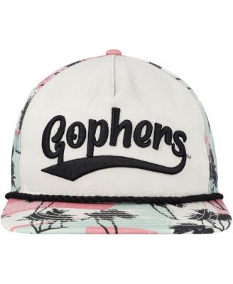 Men's Cream Minnesota Golden Gophers High Tide Golfer Snapback Hat