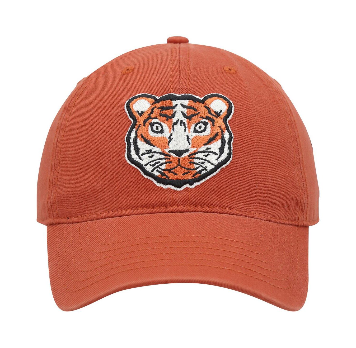 Men's Orange Tiger Dad Adjustable Hat