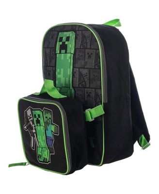 Bioworld Minecraft Pick-Axe Lunchtasche – Isoliert, Geräumig, Für Schule & Abenteuer