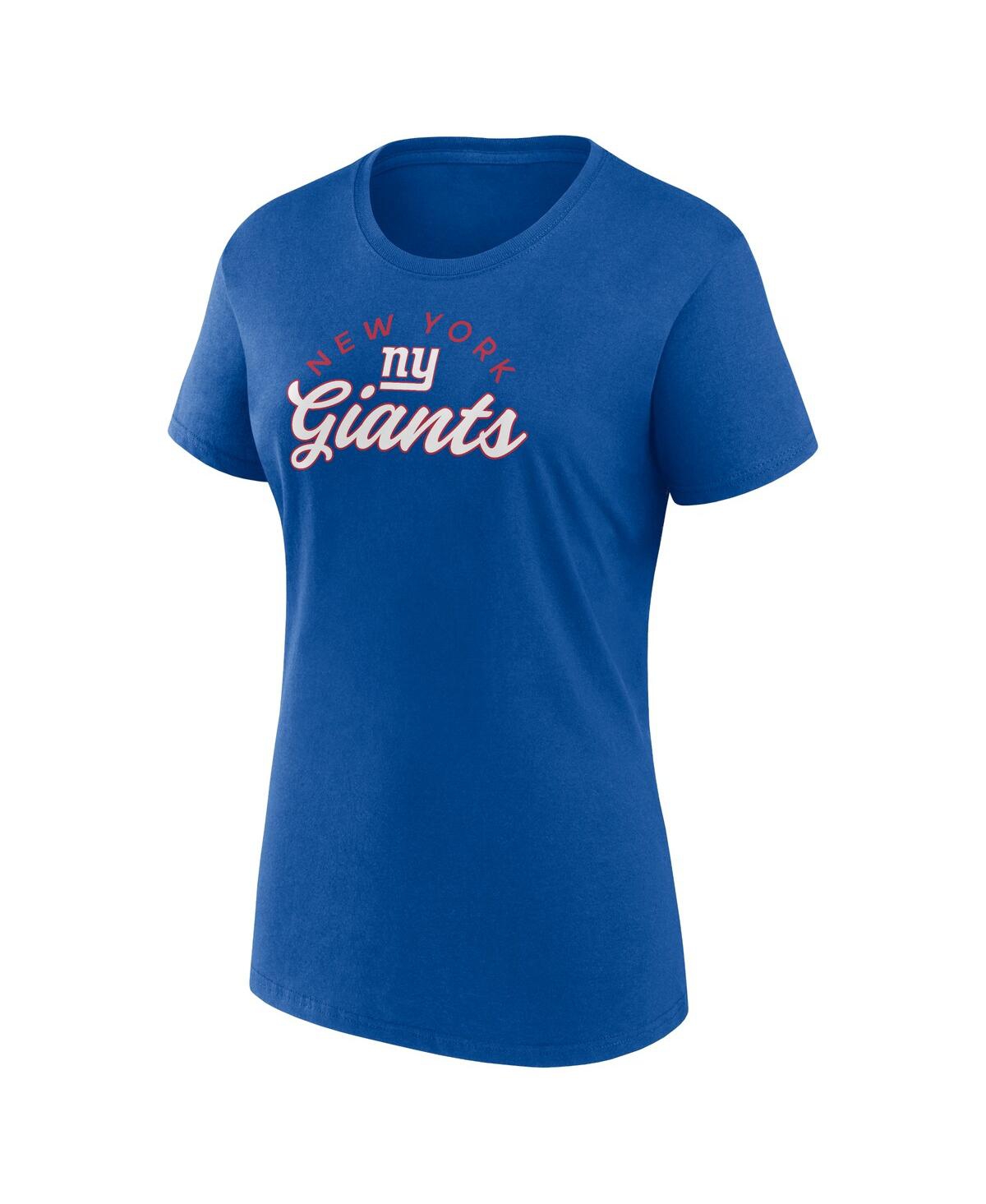 Fanatics Women's  Royal New York Giants Primary Component T-shirt In Royal