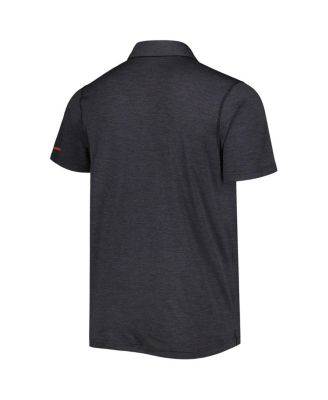 Men's Black Oregon State Beavers Tech Trail Omni-Shade Polo Shirt