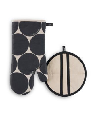 Cotton Canvas Oven Mitt & Pot Holder Set