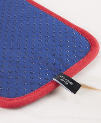 Botanical Stripe Pot Holder 2-Pack Set, 7" x 10"