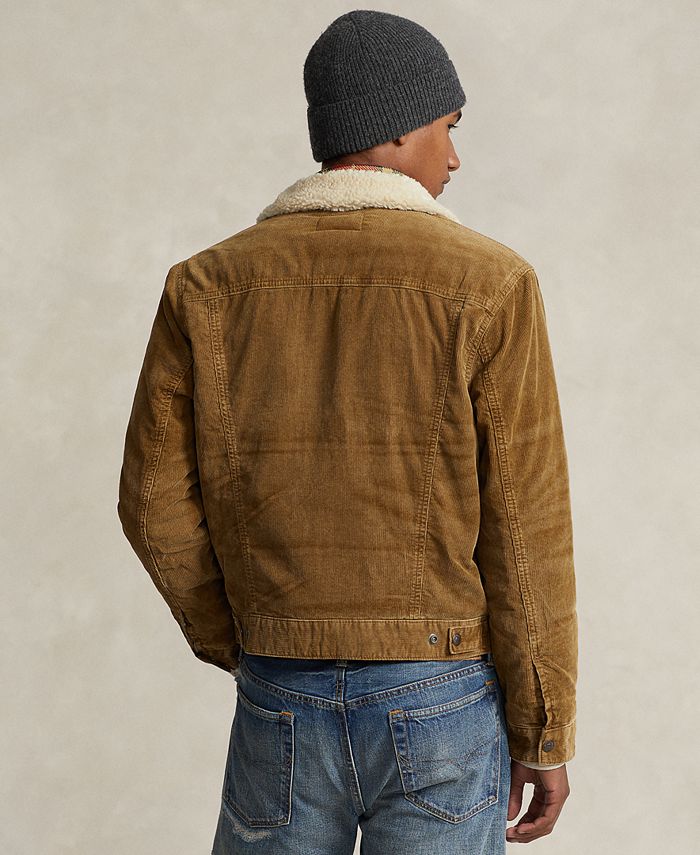 Polo Ralph Lauren Men's FleeceLined Corduroy Trucker Jacket Macy's