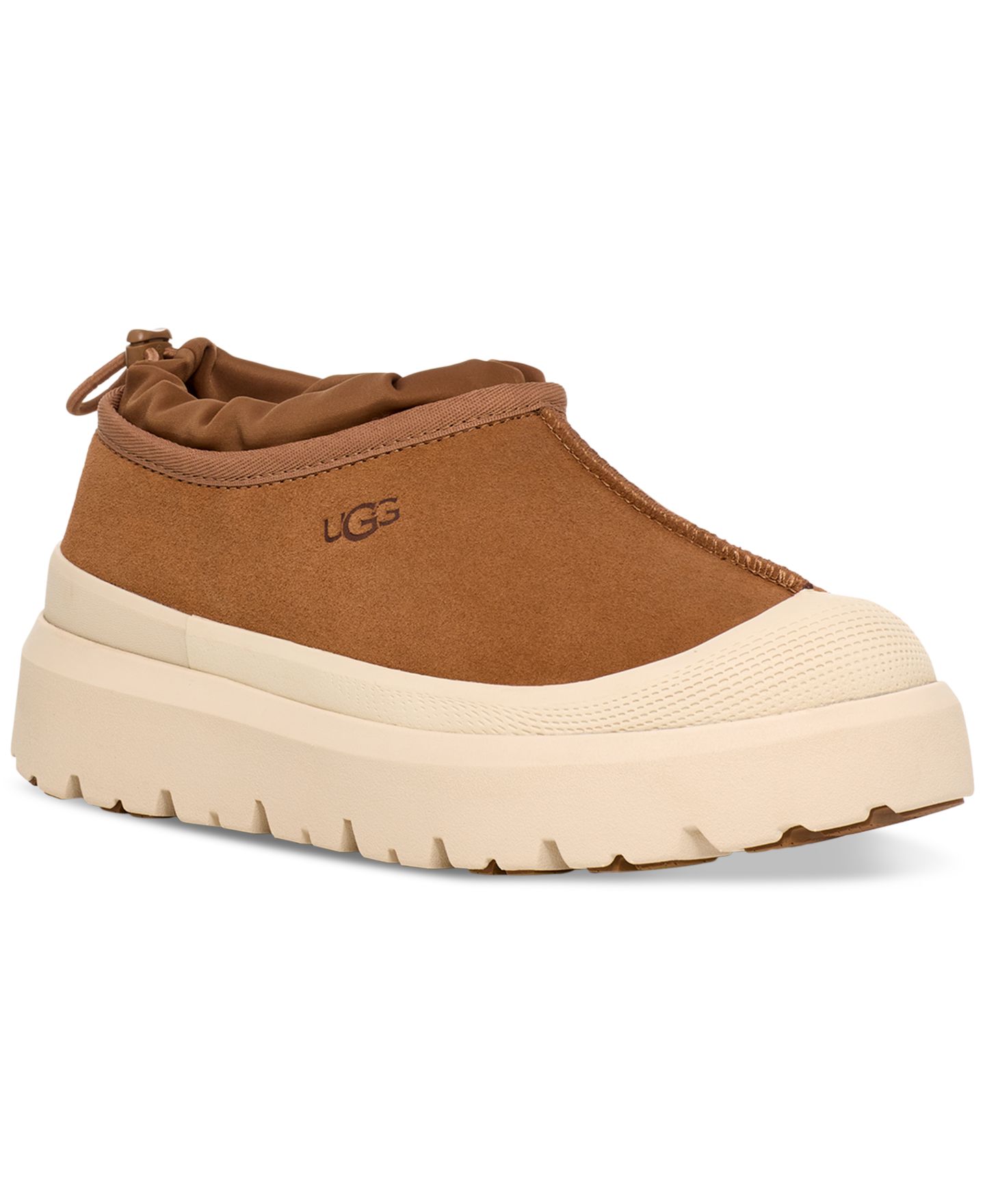 Мужские сабо UGG Tasman Weather Hybrid, цвет: Каштановый — фото 1