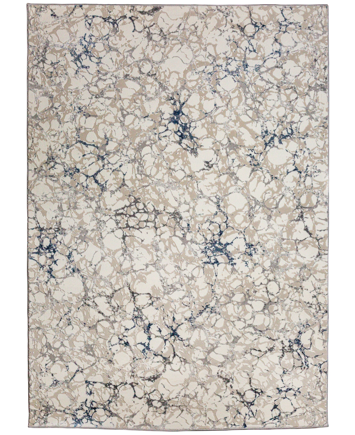 Km Home Teola 1240 5'3in x 7'3in Area Rug - Blue