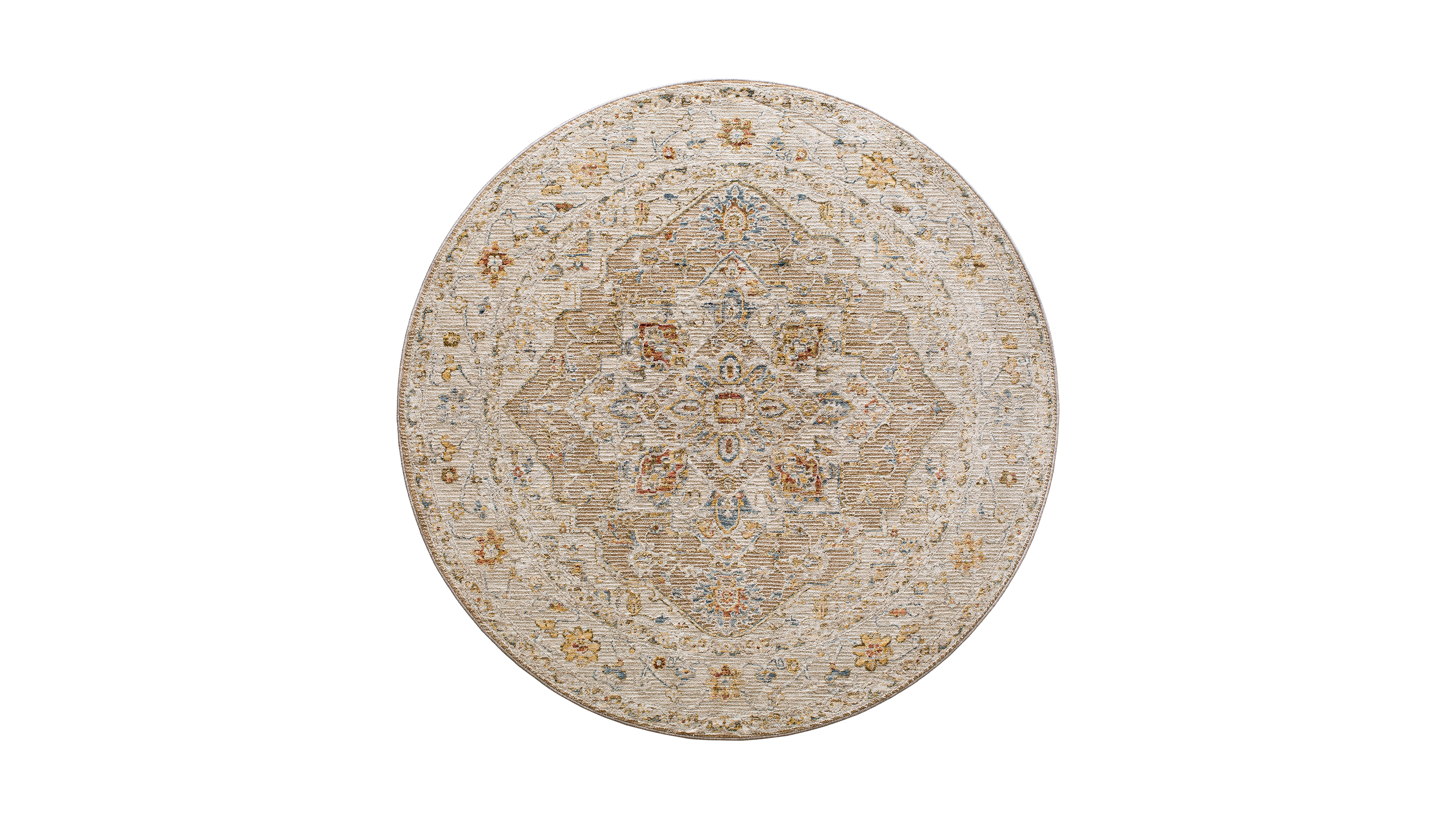 Surya Reina Ren-2305 5'3" x 5'3" Round Area Rug