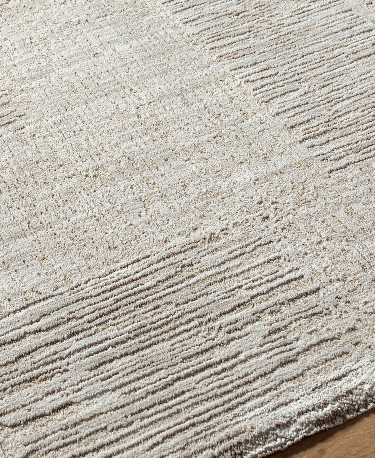 Livabliss Masterpiece High-Low Mpc-2308 7'10" x Round Area Rug
