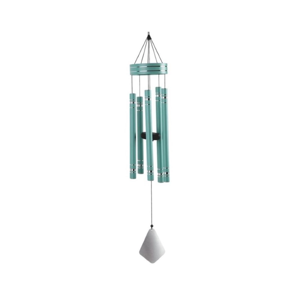 36" Long Tuned Traditional Teal Wind Chime - Turquoise
