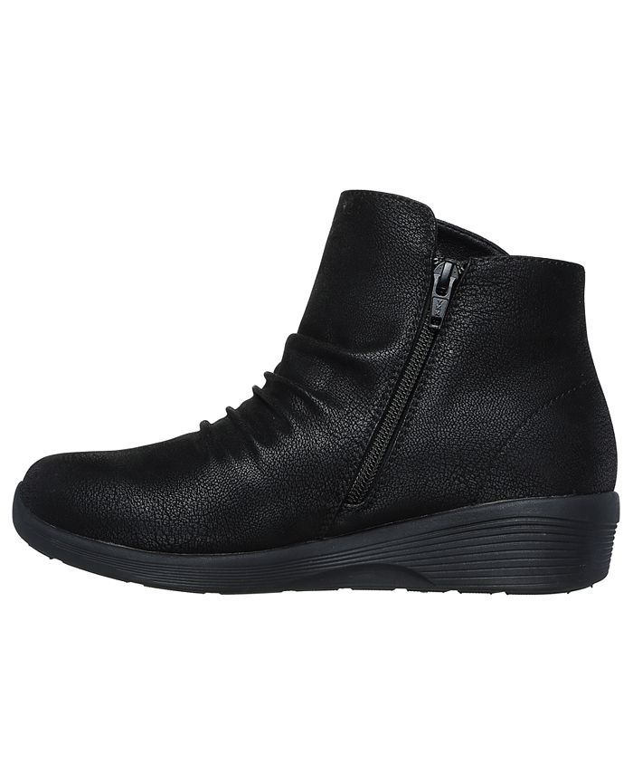 Skechers Women's Arya - Fresher Trick Ankle Boots from Finish Line - Macy's