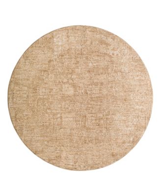 Masterpiece High-Low MPC-2300 5'3" x 5'3" Round Area Rug