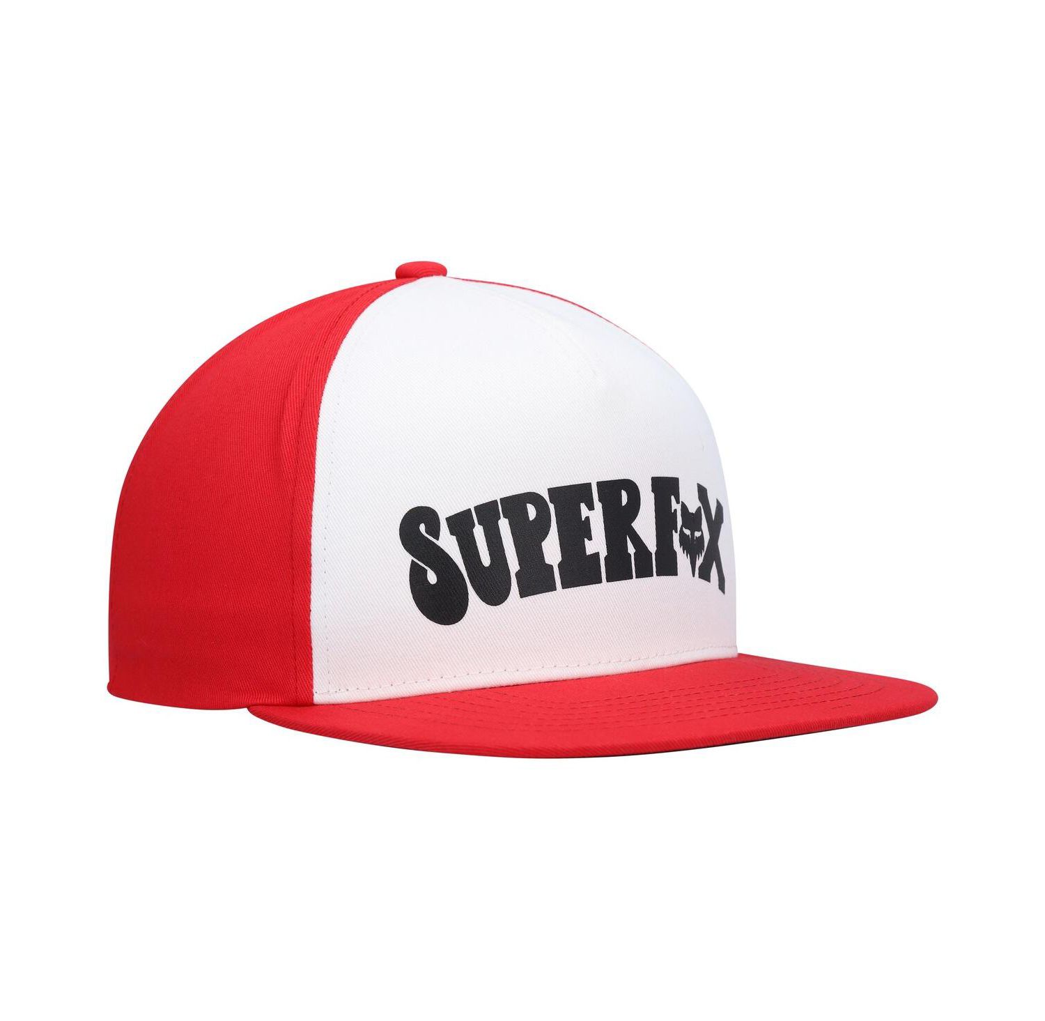 Men's White Super Trik Snapback Hat